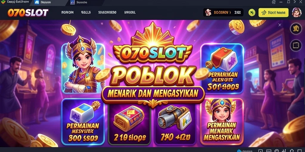Tampilan menarik dalam gameplay Slot 070SLOT yang memukau.