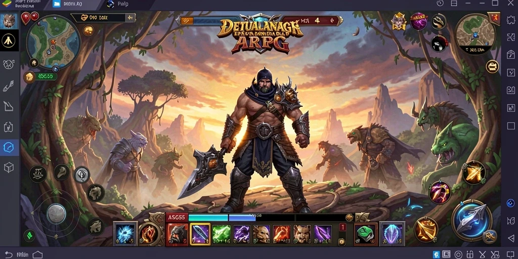 Gameplay ARPG yang menarik dan penuh aksi dari ASG55.