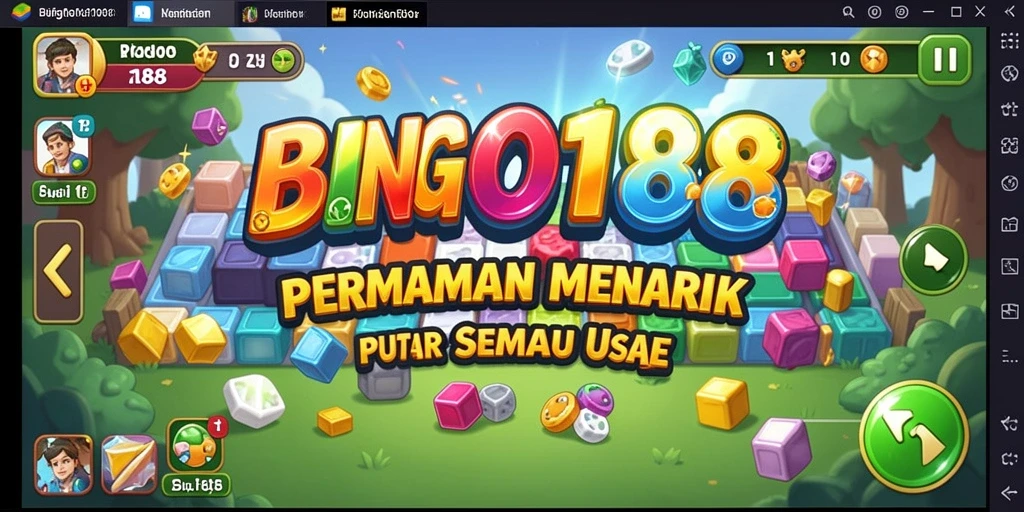 Tampilan gameplay BINGO188 yang seru dan menantang. Nikmati permainan Puzzle yang mengasyikkan!