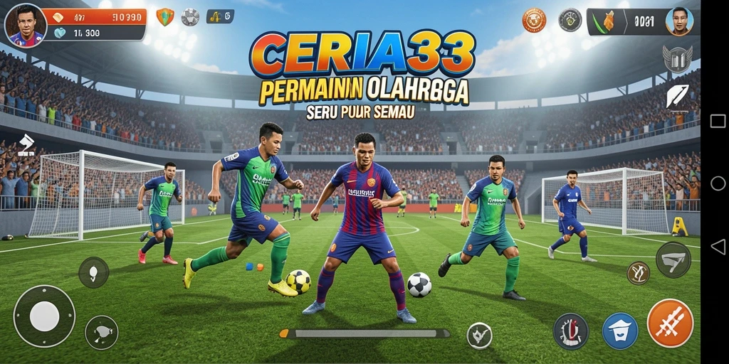 Tampilan menakjubkan dari gameplay SERU CERIA33.