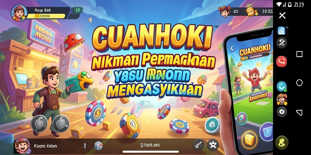 Tampilan screenshot gameplay CUANHOKI yang mengasyikkan dan penuh warna.