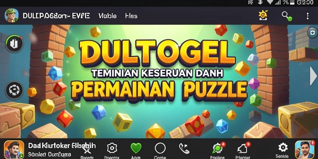 Tampilan gameplay DULTOGEL yang seru dan penuh tantangan.