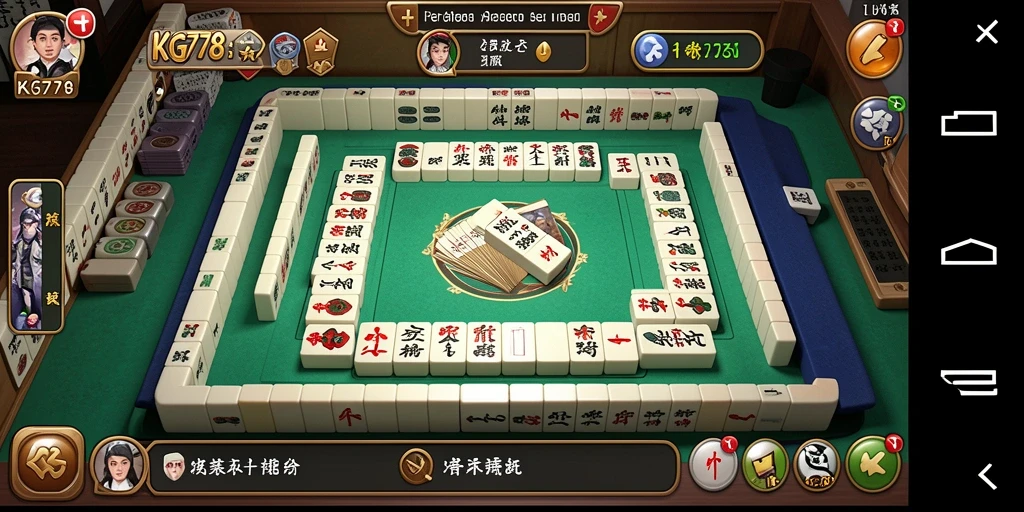 Tampilan gameplay Mahjong yang seru dan menantang di KG778.