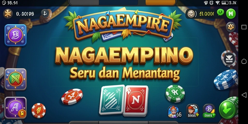 Tampilan gameplay NAGAEMPIRE yang seru dan menarik.