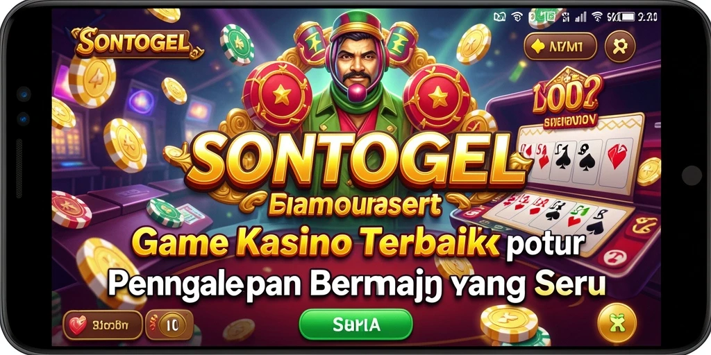 Screenshot dari gameplay Kasino yang mendebarkan di SONTOGEL.