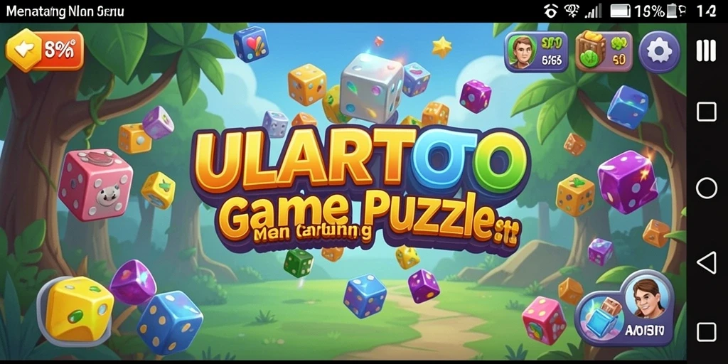 Tangkapan layar ULARTOTO yang menunjukkan gameplay Puzzle yang menarik.