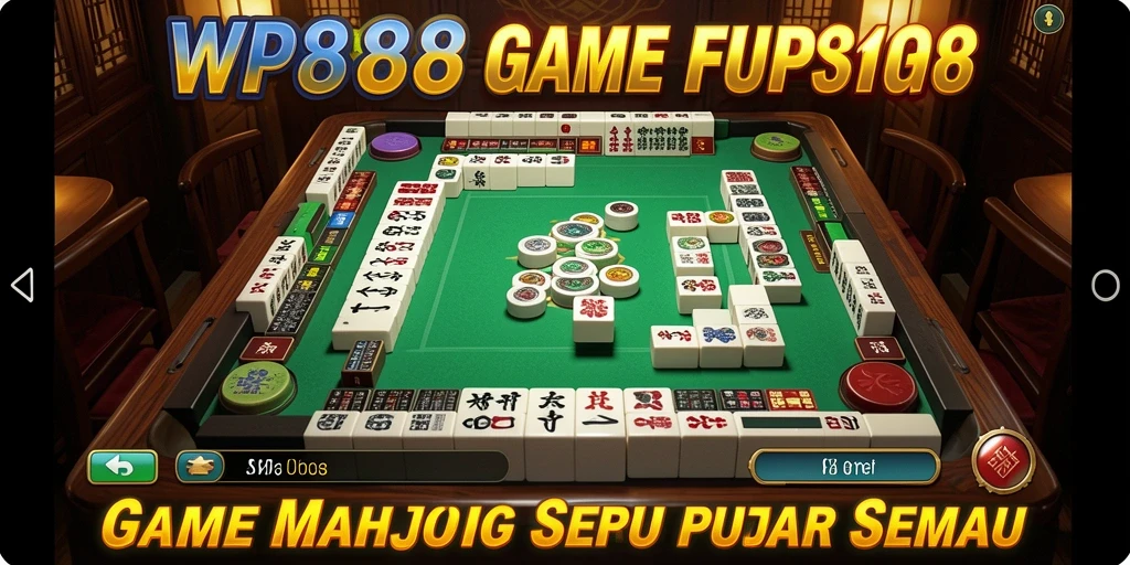 Tampilan gameplay menarik dari WP888 dengan papan Mahjong yang beragam.